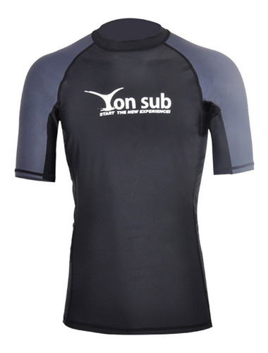 Camiseta De Surf Para Hombre Crew Rash Secado Rápido Upf
