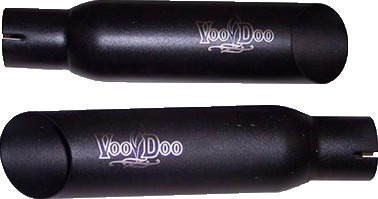Mofle Voodoo Ver1k9p Slip-on Suzuki Negro Dual Hayabusa