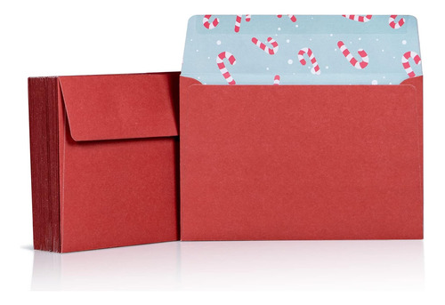  Envelopes De Convite, Envelopes De Natal 4x6 De 50 Pacotes 