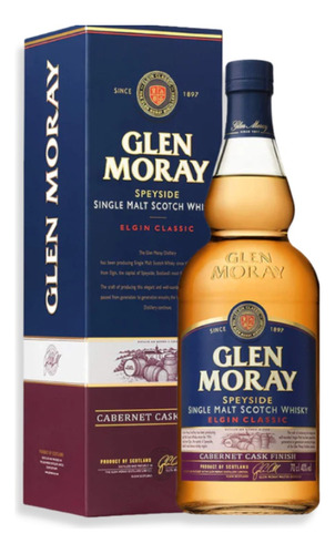 Glen Moray Whisky Elgin Classic Cask Finish 700ml C/estuche