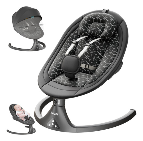 Baby Swing Napei Electric W/ Bluetooth & Remote Control