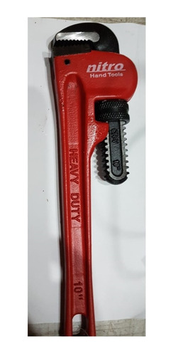 Llave Stilson Marca Nitro, 10 Pulgadas