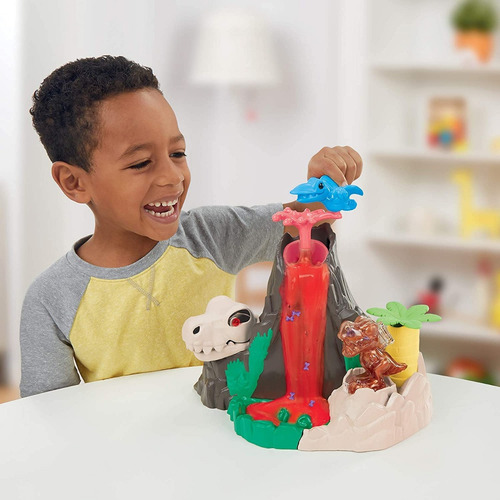 Play-doh Dino Crew Dino Isla De Volcan *sk