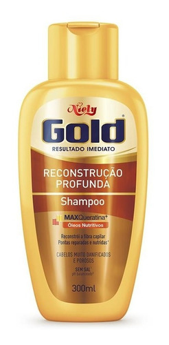 Niely Gold Shampoo Reconstrução Profunda 300ml