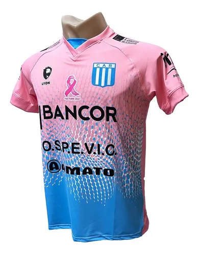 Camiseta Racing De Cordoba C ncer De Mama Lyon 2022 Rosa 21.999