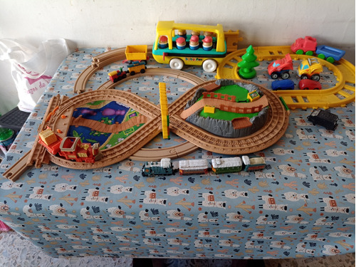 Lote Juguetes De Bebé Trenes Fisher Price