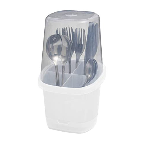 Toledo Covered Cutlery And Utensil Holder, Flatware Pla...