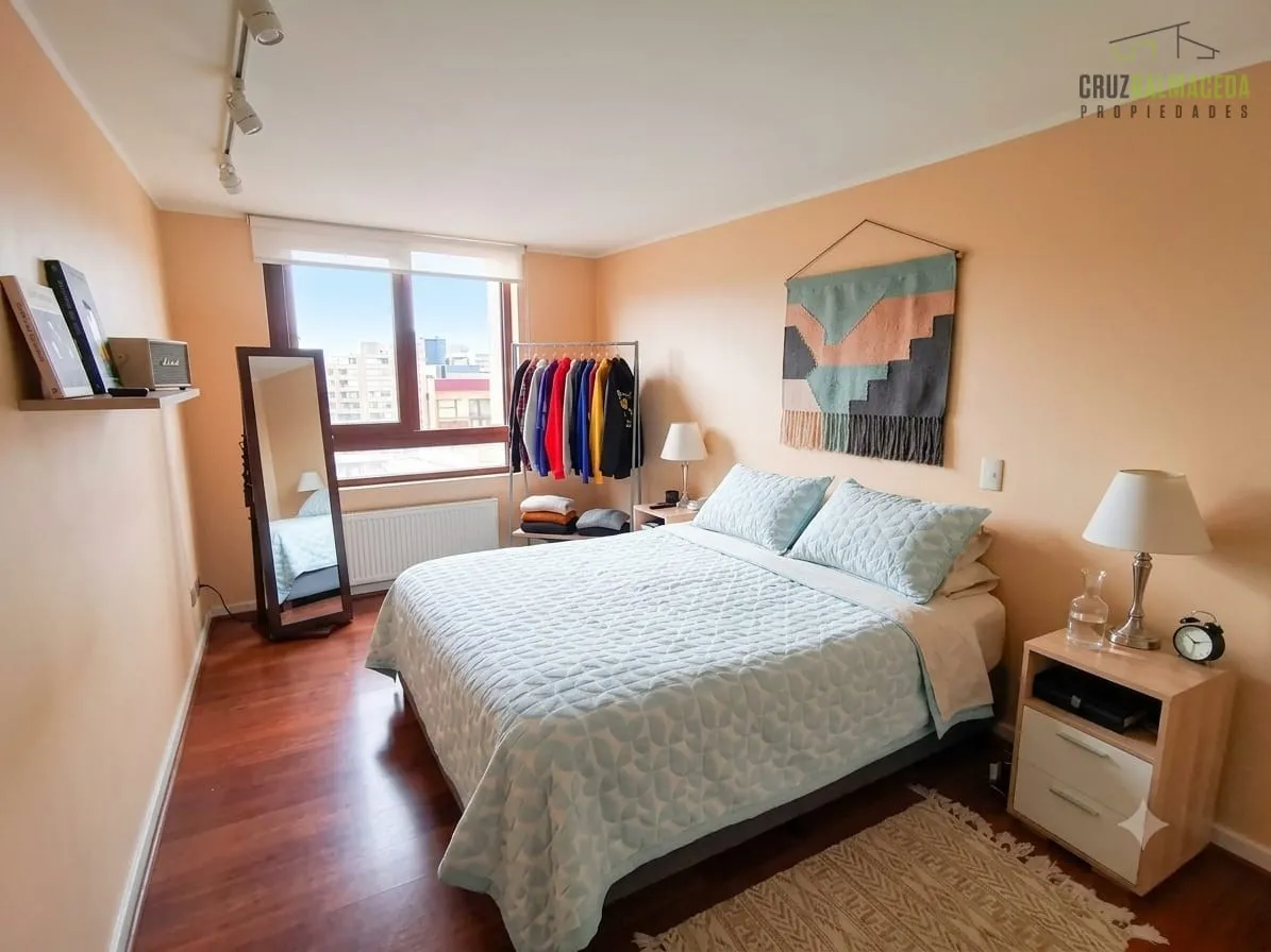 Imagen 2 de 19 de Departamento En Arriendo De 2 Dorm 2 Estacionamien. En Ñuñoa