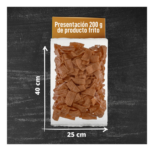 Pasta Para Preparar Chicharrón De Mini Cuadro Botana 1 Kg