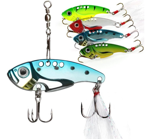 Souga Yilang Cebos Spinner Cuchara Swimbait Señuelos A...