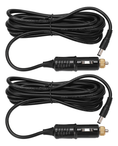 Cable De Alimentación Para Coche, 2 Unidades, Dc, 12 V, Ench