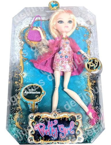 Ditoy's Pretty Girl Muñeca Simil Ever After High Cartera