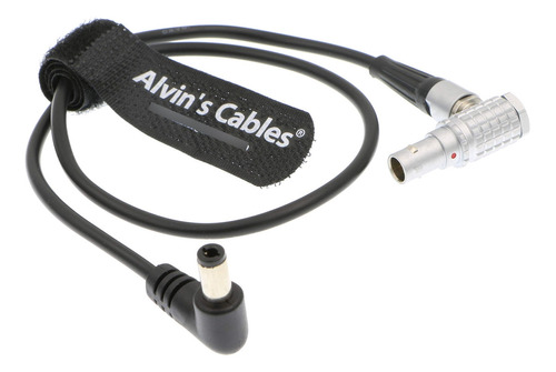 Alvin Cable Dc Angulo Recto 2 Pin Para Transmisor Perno