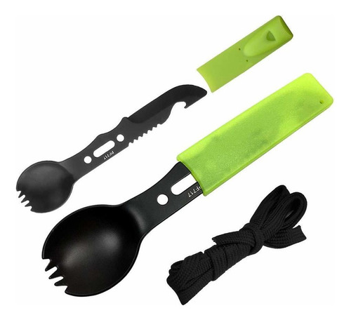 Cuchara De Tenedor Multifunción Para Acampar Spork De ...