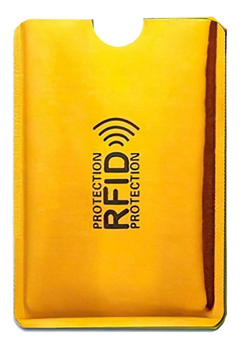 4 Porta Tarjetas De Crédito Antirrobo Rfid Anti Clonación