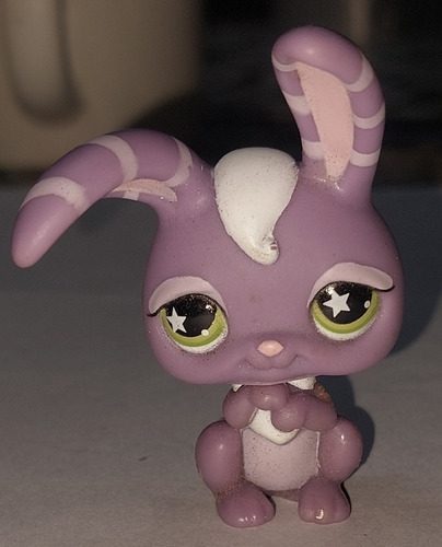 Little Pet Shop Hasbro Modelo 192 Conejo Purpura