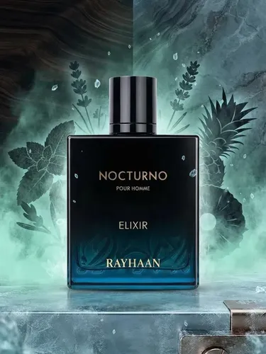 Perfume Árabe Rayhaan Nocturno Elixir Eau De Parfum 100ml