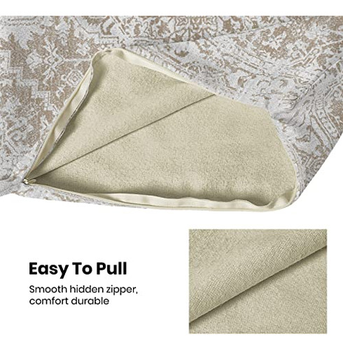 Aeioae Boho Fundas De Almohada 16x16 Pulgadas Juego De 2,est