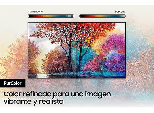 Imagen 5 de 10 de Smart TV Samsung Series 7 UN43AU7000FXZX LED Tizen 4K 43" 110V - 127V