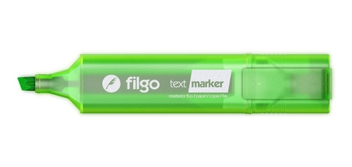  Resaltador Filgo Text Marker Verde Punta Biselada 2,5mm