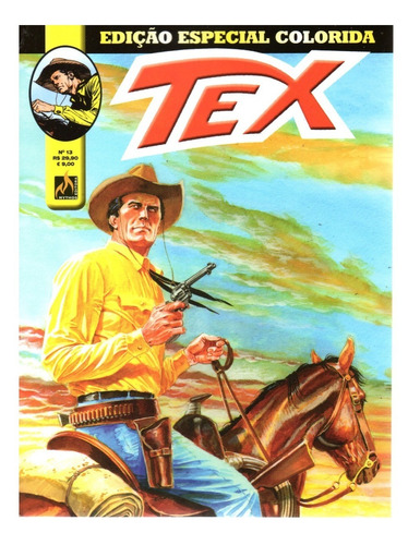 Tex Edicao Especial Colorida 13 - Mythos Bonellihq Cx103 H19