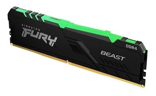 Memoria 8gb Kingston Fury Beast Ddr4 2666 Rgb Kf426c16bba/8
