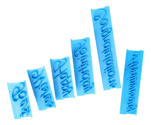 Juego De 3 Moldes Con Letras Para Escribir A Mano Y Tartas