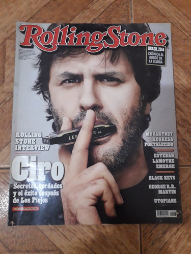 Revista Rolling Stone Nro 197 Agosto 2014 Ciro Los Piojos