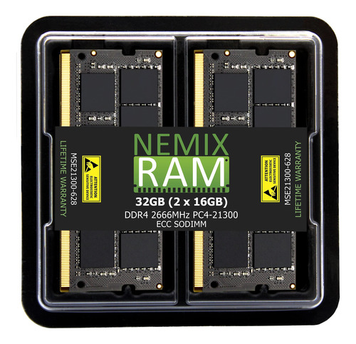 Nemix Ram - Mdulo De Actualizacin De Memoria Ddr4-2666 Pc4-2