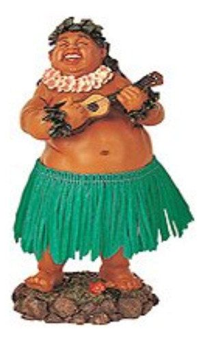 Kc Hawaii Dashboard Hula Doll Local Boy Con Ukelele De 7 Pu.