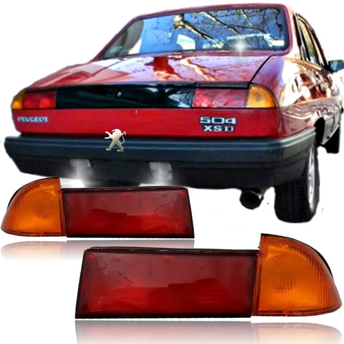 Kit X 2 Faro Trasero Peugeot 504 Xs Srx 1992 A 2000