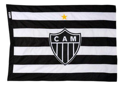 Bandeira Torcedor Oficial - 2 Panos 1,30 X 0,90 Cm. Atlético