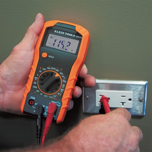 Imagen 5 de 7 de Multimetro Digital Con Selección Manual Klein Tools Mm300