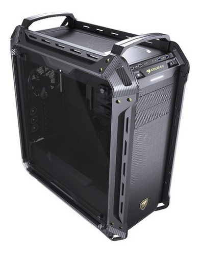 Gabinete Gamer Panzer Max-g Atx Cougar Negro Flex