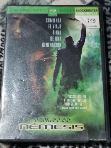 Dvd Película Nemesis Star Wars Original