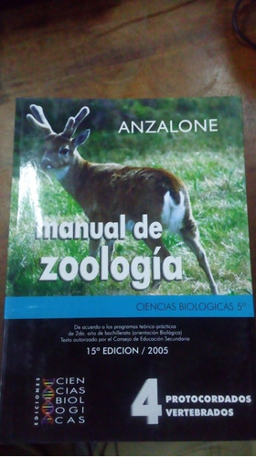 Libro    Manual De Zoología 4