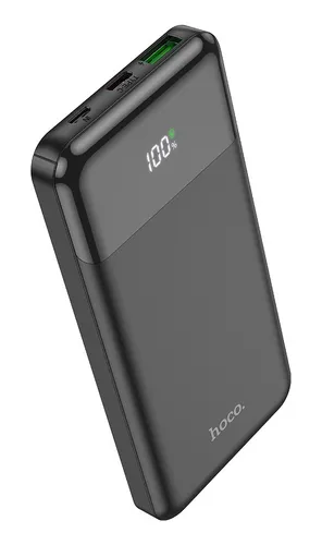 Power Bank Portátil Carga Rapida 10000mah Compacto Negro