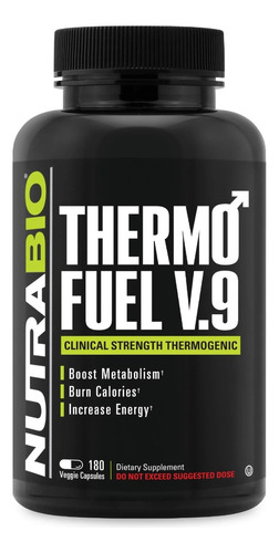 Quemador Grasa Nutrabio Thermofuel V9