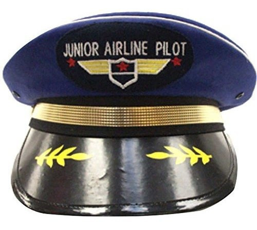 Cap Niño Piloto De Línea Aérea Junior.