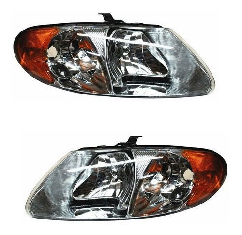 Par Juego Faros Dodge Voyager / Caravan  2001 - 2008 Xry