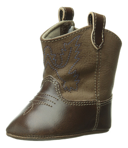 Baby Deer Botas Western De Suela Suave (beb), Marrn