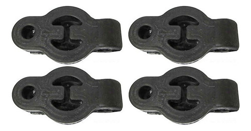 Kit Coxim Escapamento Pajero Sport Tr4 Io - 4 Peças