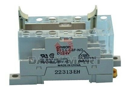 New Omron P7sa-14f-nd Dc24 Relay Sockets 6p Din Mount Htf