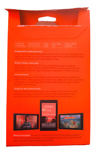 Tablet Amazon Fire 7 9th Generación De 16gb Rosa Oscuro (Usado)