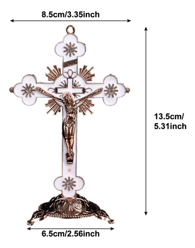 Figuritas De Crucifijo Y Soporte, Estatuas De Jesucristo En