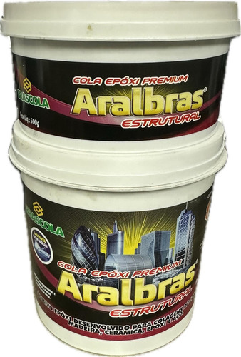 Adhesivo Epoxi 1.0kg Aralbras Estructural