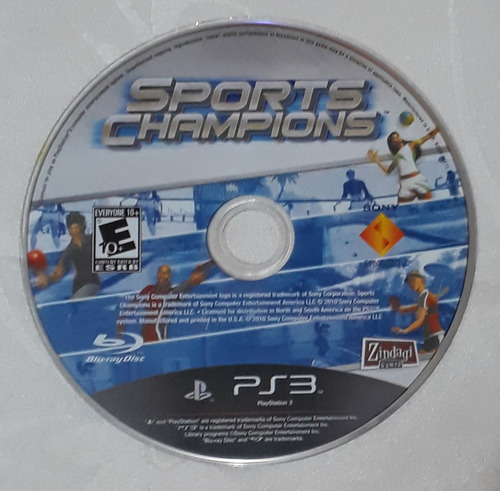 Sports Champions Ps3 Solo Disco Físico Usado