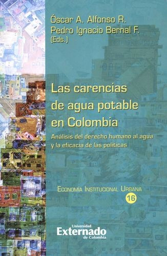 Libro Carencias De Agua Potable En Colombia. Análisis Del D