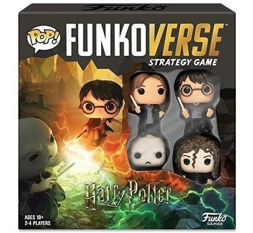 Harry Potter Juego De Estrategia 4 Fig Funko Pop Funkoverse