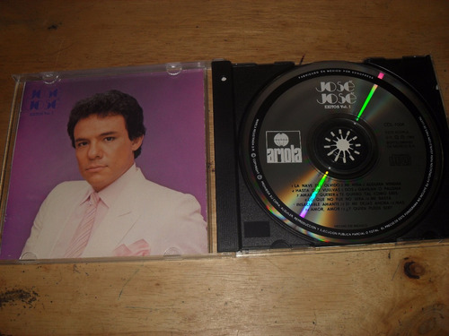 José José Cd Exitos Vol. 1 Sin Codigo De Barras 1era Edicion (Usado)